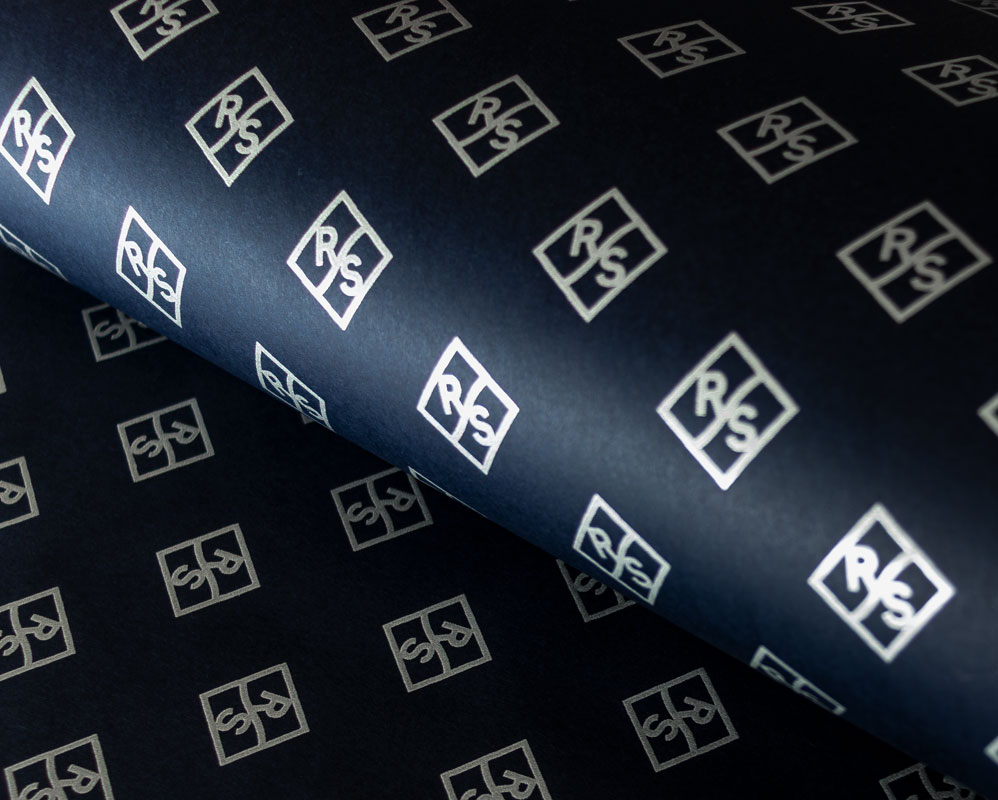 Branded gift wrap